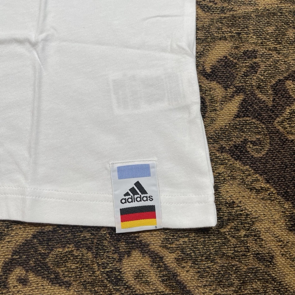 Mens Adidas Germany Retro Soccer Tee Shirt Size Small New - Picture 2 of 10